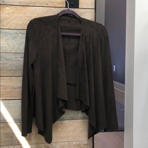 Zara faux suede jacket
